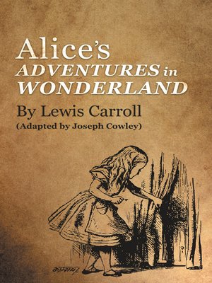cover image of Alice's Adventures In Wonderland By Lewis Carroll